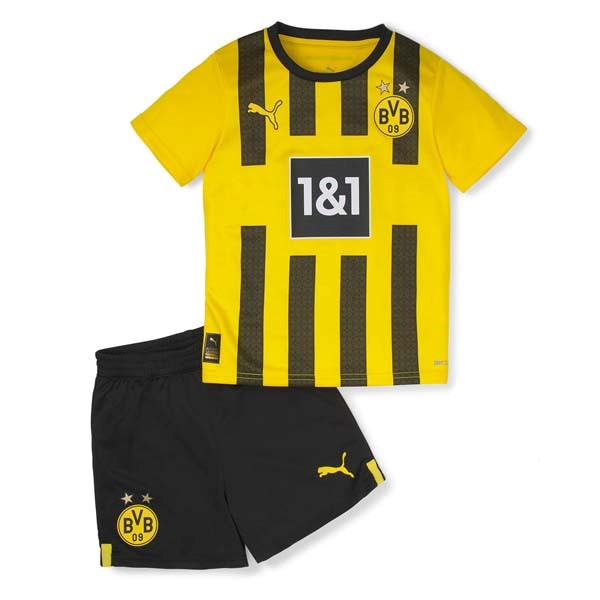 Camiseta Borussia Dortmund 1ª Niños 2022-2023